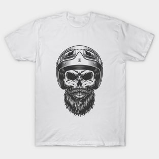 Helmet Skull T-Shirt